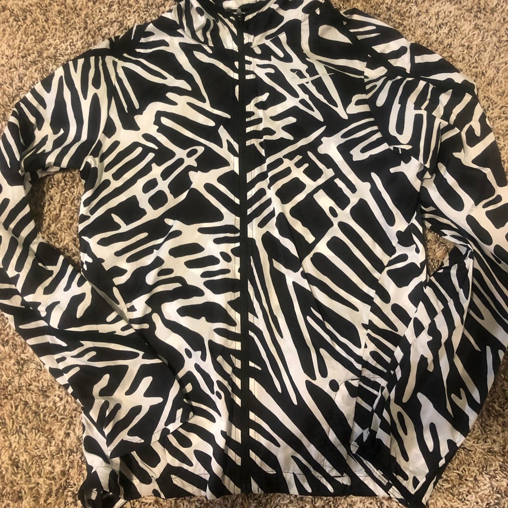 Patterned Nike Pouch Jacket